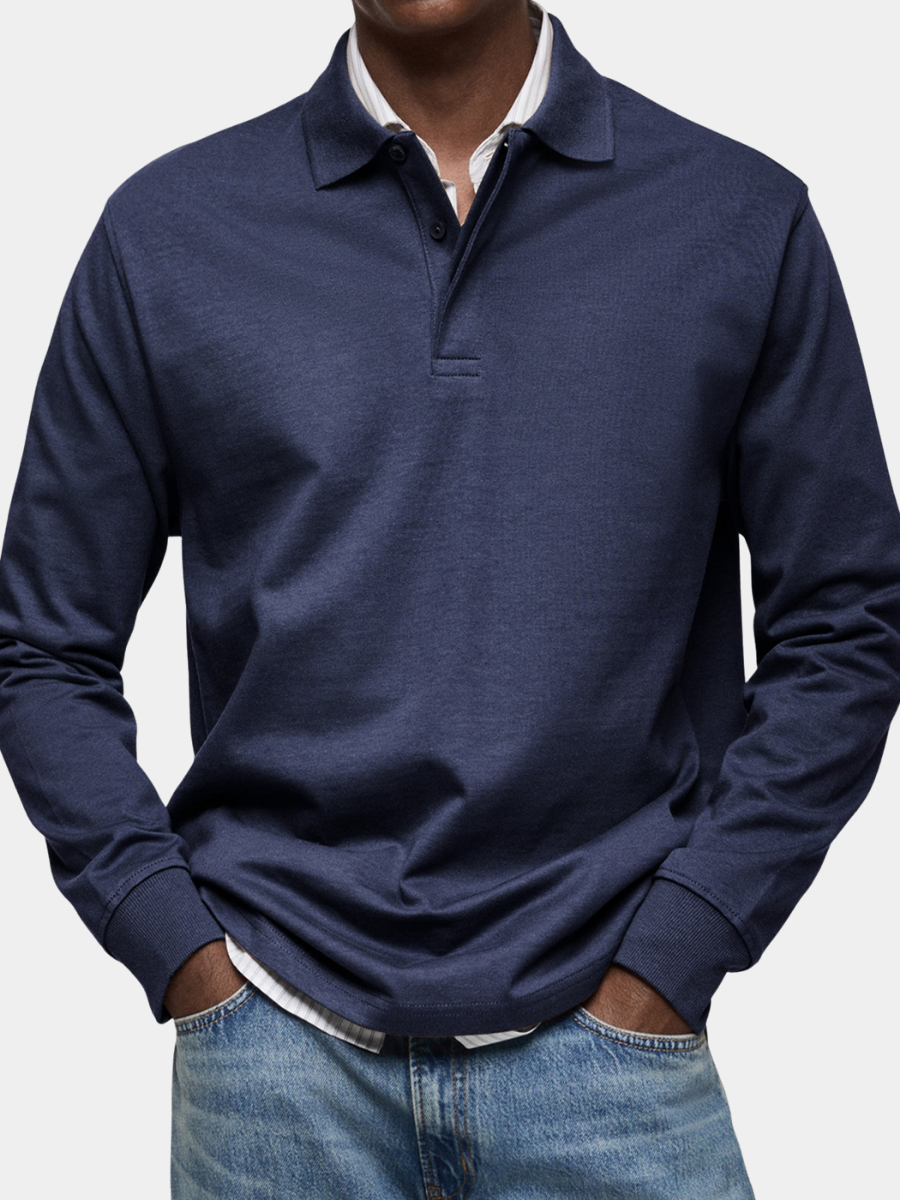 Vanholt™ – Luxe Polo met Lange Mouwen