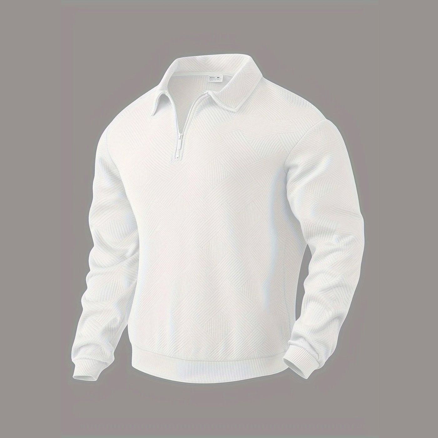 Kasper | Textured Half-Zip Sweater