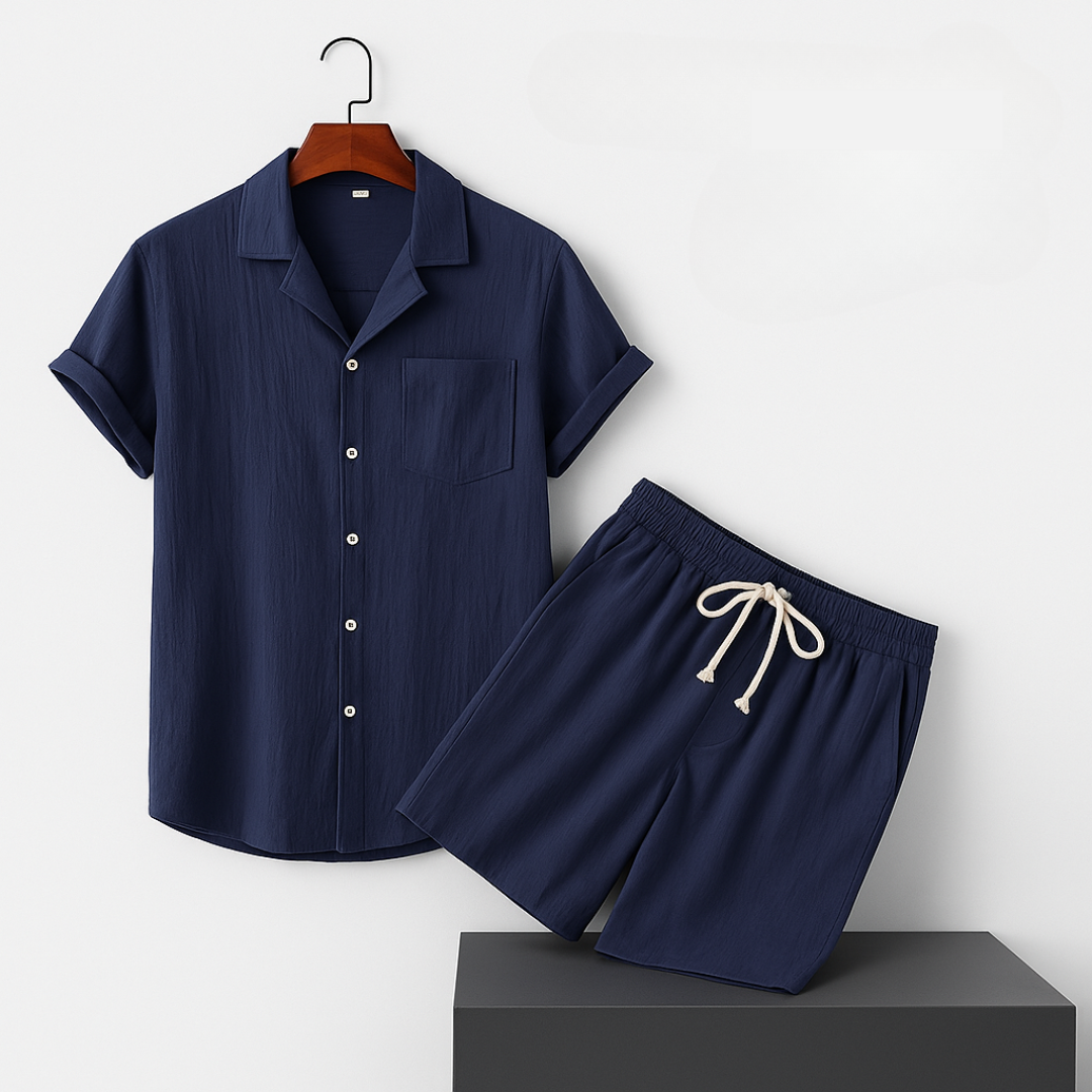 Heren Linnenstijl Set - Cumbuco Edition